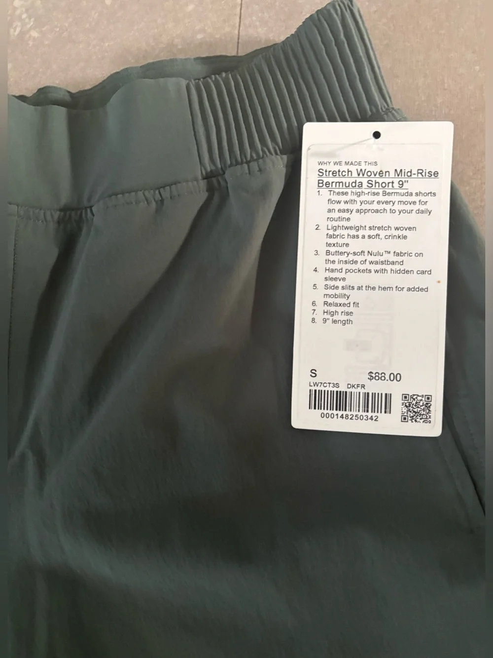 Lululemon Stretch Woven Mid -Rise Short - Picture 2 of 6